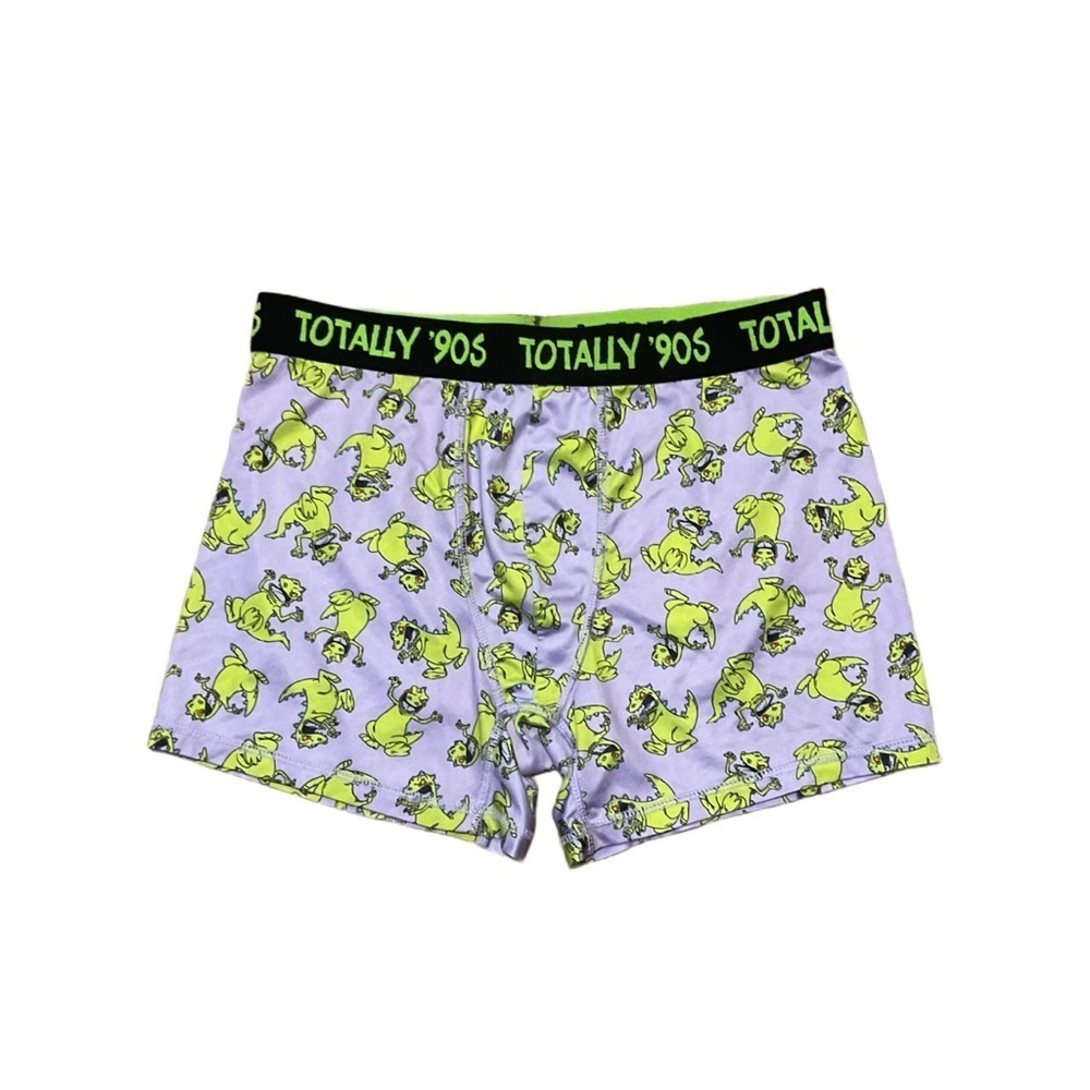 Nickelodeon Boxer Briefs rugrats Green and Purple 90s